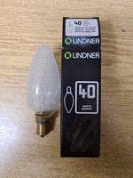 Lindner Kristallin 40W E14 Kerzenlampe