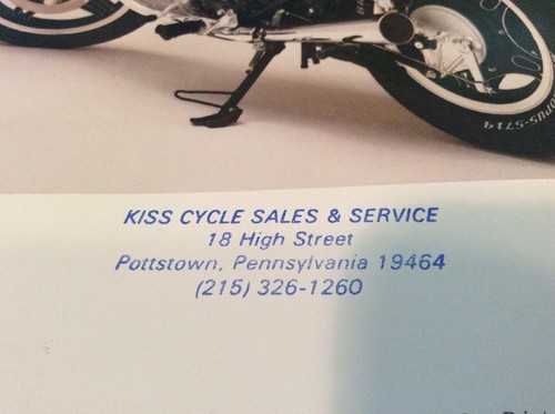 NOS 1981 CX500 Custom Honda Dealer Brochure - Afbeelding 4 van 5