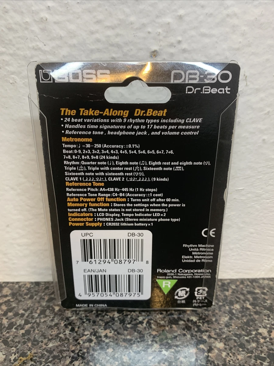 Roland BOSS Dr. Beat DB-30 Metronome