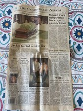 JACKIE KENNEDY ONASSIS Burial Article-The Commercial Appeal Memphis May 24, 1994
