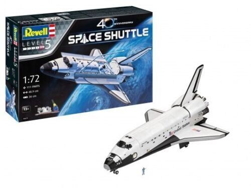 Revell 1/72 Space Shuttle 40th Anniversary Plastic Model Kit 05673