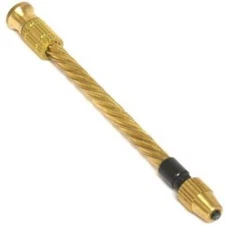 Mini Spiral Hand Drill Jewelers Watchmaker Vise Tool Brass