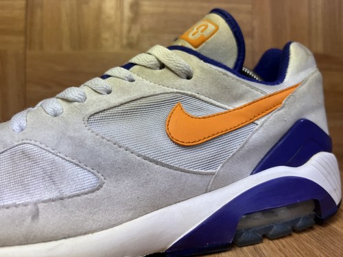 RARA🔥 Scarpe Uomo Nike Air Max 180 Bianco Ceramica Luminosa Taglia 9.5 615287-101 - Foto 7 di 11