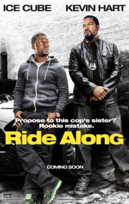 RIDE ALONG MOVIE POSTER 2 Sided ORIGINAL 27x40 ICE CUBE KEVIN HART