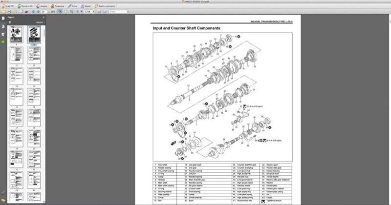 Suzuki Grand Vitara ('98-2005) manuale officina su Cd - Immagine 4 di 4