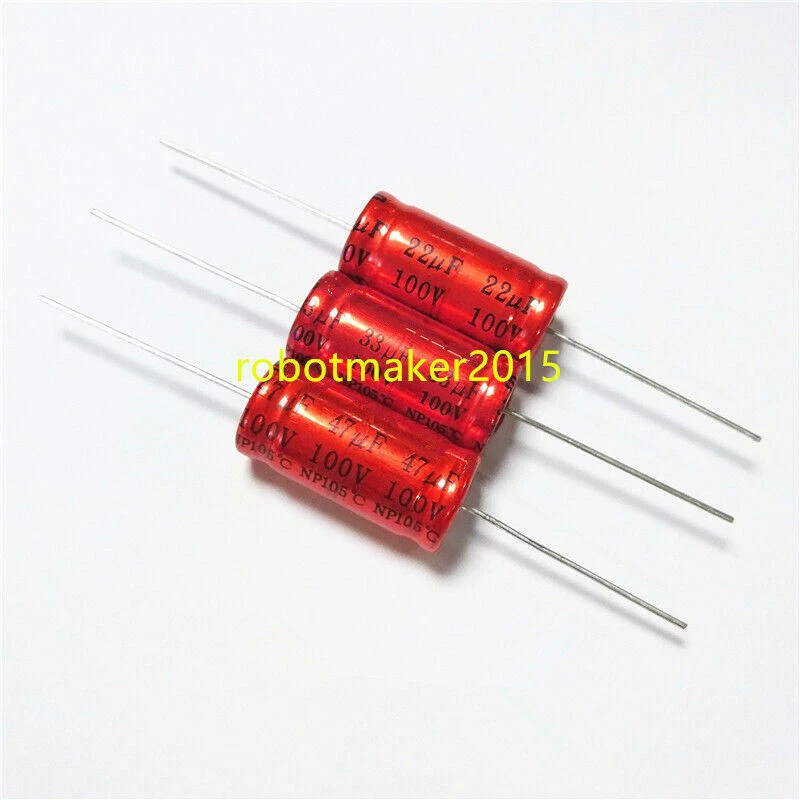Audiophiler Axial Electronic HIFI Crossover Capacitor 100V 1.5uF-470uF