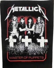 Metallica - Master of Puppets Band - 14" x 11" Printed Back Patch