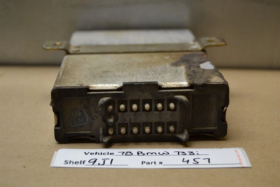 13622901 BMW 633CSi 733i 1978-1982 Módulo de computadora de control de crucero 457 9J1 B2 Foto 3 de 3