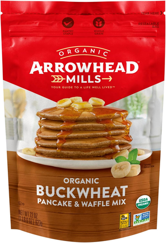 Buckwheat Pancake & Waffle Mix, 22 Oz Bag (Pack of 6) - 第 1/9 張圖片