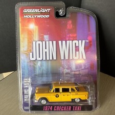 Greenlight Hollywood Series 33 John Wick 1974 Checker Taxi