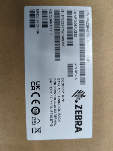 Zebra ET4x Expansion Back - New - Photo 4/4