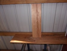 1 PC CHERRY WOOD WIDE KILN DRIED 21 7/8" X 6 5/32" X 3/4" LOT 605A FLAT CLEAR