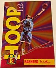 1995 Signature Rookies Basketball Hoop La Rasheed Wallace Insert H-4