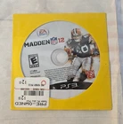 Madden NFL 12 Playstation 3 PS3 Game TESTED Loose w NO Case or Manual