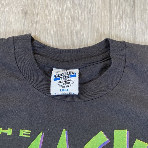 VTG The Mask T Shirt Graphic Reprint Bootleg Tees Single Stitch Mens LARGE EUC - Picture 8 of 16