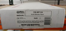 New in Box RDL RM-MP12A 12-Channel Audio Monitor Panel