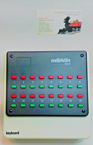 Märklin HO 6040 - KEYBOARD - para conmutación de desvíos digitales - bien conservado o embalaje original | Zustand: Gebraucht