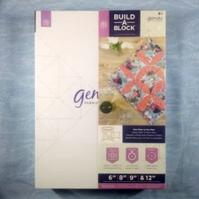 Crafters Companion Gemini Build A Block Fabric Cutting Dies - Rob Peter... (6pc)