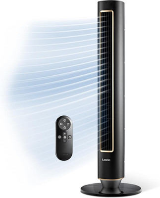 Pinnacle 40  Tower Fans for Home, 32 Ft/S Airflow, Quiet 24Db, 90° Oscillation,