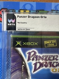 Panzer Dragoon Orta (Microsoft Xbox, 2003) Graded WATA 9.8 A+ CGC VGA