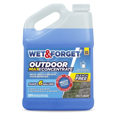 #ad Wet amp; Forget Outdoor Moss Mold and Mildew Stain Remover Concentrate 1 gallon $3289.00