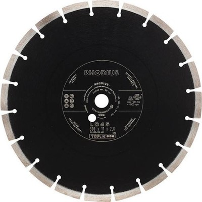 Rhodius 303838 LD45 1pc Diamond Disc concrete