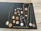 Vintage Costume Signed Unsigned Wearable Cameo Jewelry Lot