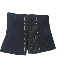 Yianna Waist Trainer Corset Womens Medium Black