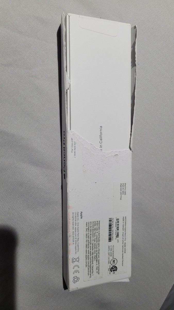 Apple Pencil Pro Model A2538 Smart Stylus In White - open box | eBay