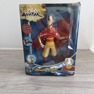Avatar AANG 10'' Ultimate Last Airbender ACTION FIGURE Nickelodeon Mattel STAFF