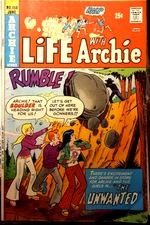 1975 Life with Archie #158! Archie comics! Very Good! "Gonner" spelling issue!