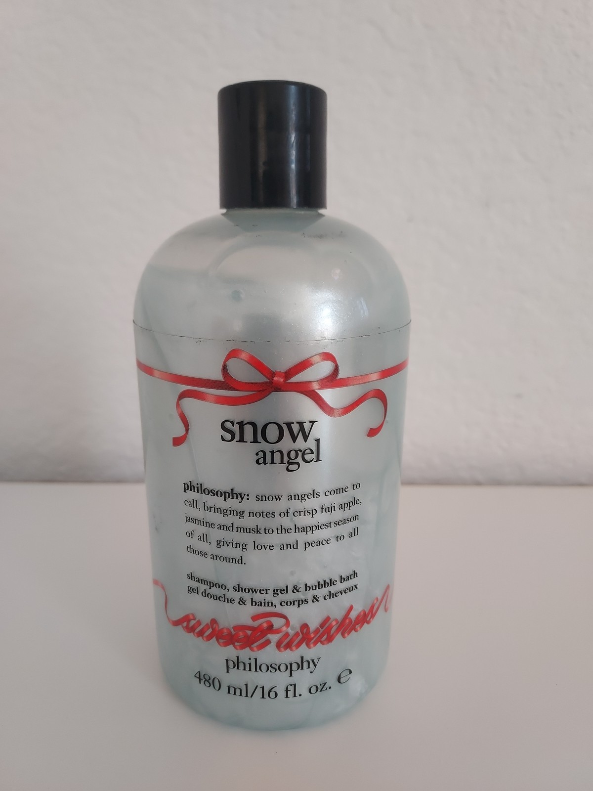 Philosophy Snow Angel Hydrating Shower Gel  16 fl. oz.   NEW