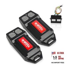 Wireless Remote Kit 12V Winch 2 Remote Control Kit Handset Switch Car ATV SUV