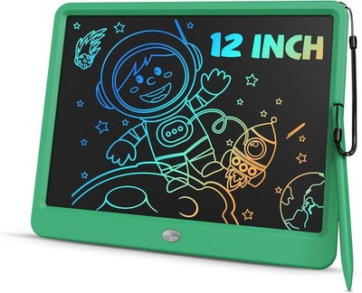 TEKFUN LCD Writing Tablet for Kids, 12inch Large Doodle Board Erasable Drawin...