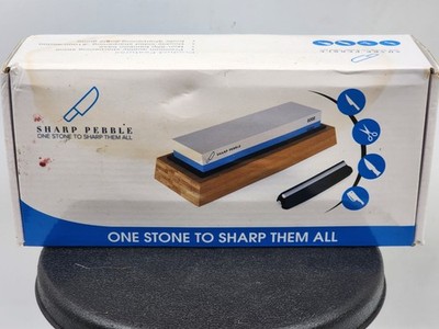 Sharp Pebble Premium Whetstone Knife Sharpening Stone 2 Side Grit: 1000/6000