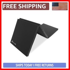 Ultimate ProSource Tri-Fold Folding Exercise Mat - Thick, Durable 6 x2 Foam ...