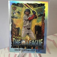 Marcelo Mayer 2025 Bowman Chrome It Came to the League Rookie RC #IT-10 Red Sox