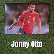 Jonny Otto Signed A4 Spain Photo with COA Wolves WWFC Celta Vigo alaves