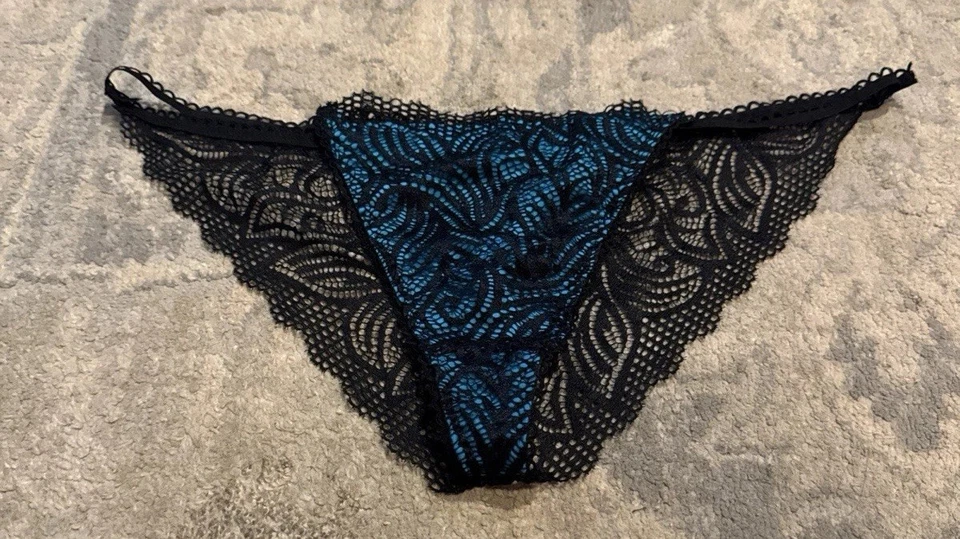 Bragas lencería negras de encaje Seven Till Midnight Winens talla grande 3XL / 4XL Foto 3 de 4