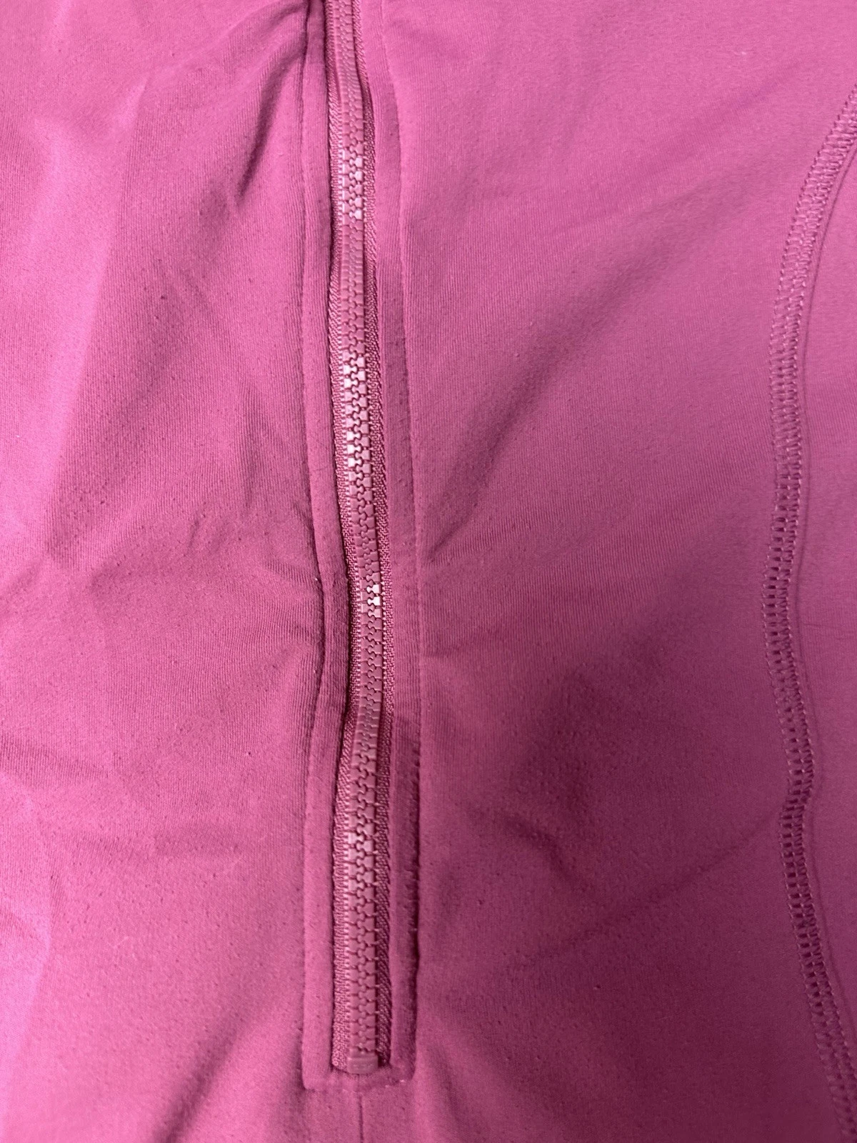 yogalicious active 1/2 zip long sleeve jacket