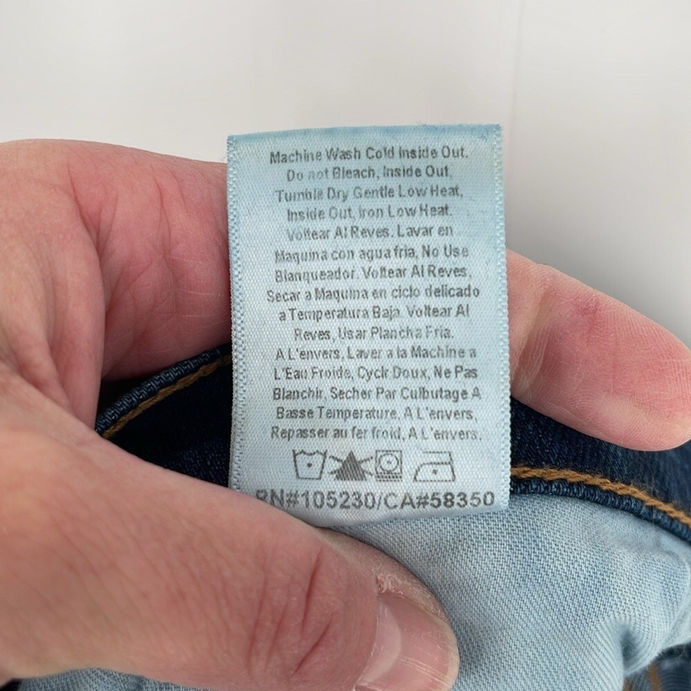 Current/Elliot The Fling Patchwork Boyfriend Crop… - image 6