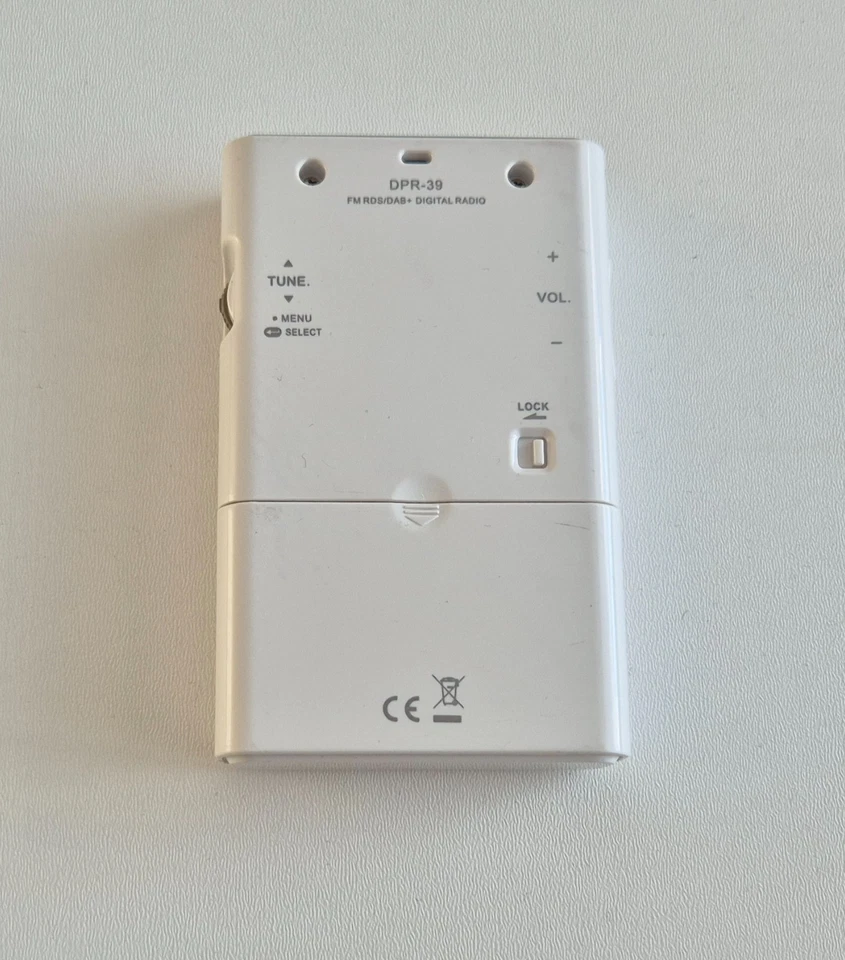 Sangean DPR-39 Pocket DAB+ / FM-RDS Radio - Image 2 of 3