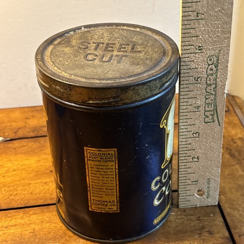 Antica LATTINA CAFFÈ COLONIALE THOMAS CO YORK PA rara vintage - Foto 22 di 22