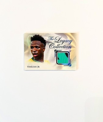 Futera Unique Nostalgia Vinicius Jr Legacy Collection Game-Worn Patch /9