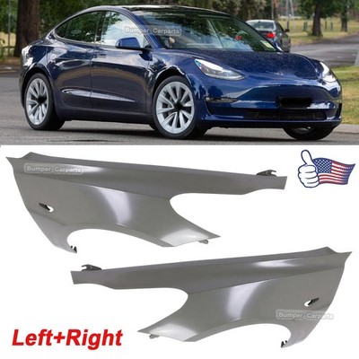 Front Left and Right Fender Assembly for 2017-2023 Tesla Model 3 TA1240100
