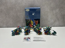 Rite Aid Home For The Holidays LED Vertical Cut C3 Lights 120 Multi Bulbs