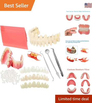 #ad #ad User Friendly Denture Simulation Kit Ideal for Adults Crafting Custom Smiles $49.95