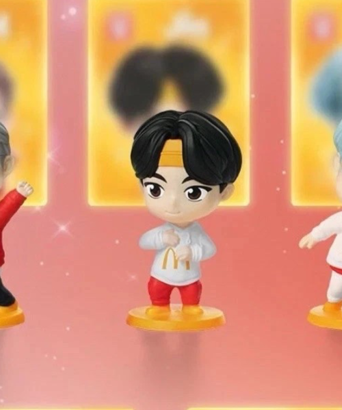 McDonald's 2025 Tiny Tan/BTS #9 JIN Happy Meal Figure Encore