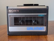 Sony Walkman WM-41 Cassette Tape Player - New Belts - "13 Reasons Why""