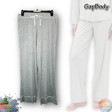 NWOT Gap GapBody Women's L Modal Soft Pajamas Pants ONLY, Grey